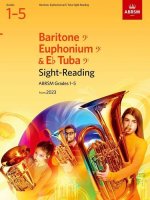 Sight-Reading for Baritone (bass clef), Euphonium (bass clef), E flat Tuba (bass clef), ABRSM Grades 1-5, from 2023 (Paperback, Book)