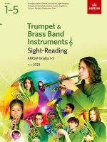 Sight-Reading for Trumpet and Brass Band Instruments (treble clef), ABRSM Grades 1-5, from 2023 Trumpet, Cornet, Flugelhorn, Eb Horn, Baritone (treble