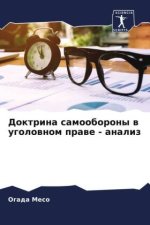 Doktrina samooborony w ugolownom prawe - analiz