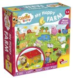 Carotina Baby moja szczęśliwa farma puzzle układanka. 92567 LISCIANI
