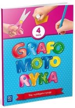 Grafomotoryka. Czterolatek. Tnę, wycinam i rysuję