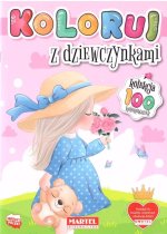 Koloruj. Z dziewczynkami