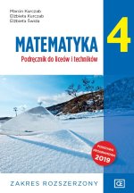 Matematyka 4. Liceum i technikum klasa 4. Podręcznik. Zakres rozszerzony