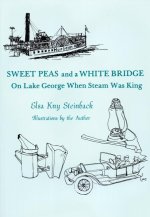 Sweet Peas And A White Bridge