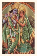 Vintage Journal Krishna and Radha