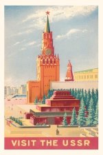 Vintage Journal Visit the USSR Travel Poster