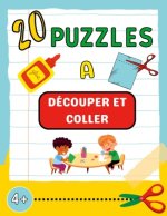 20 puzzles a decouper et coller
