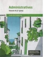 Temario III administrativos de la Junta de Andalucía