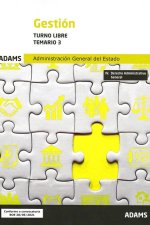Temario 3, gestión, turno libre, de la Administración General del Estado