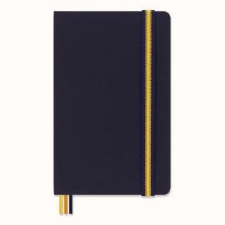 Moleskine Notizbuch - K-Way, Liniert, Fester Einband Nylon, Blau