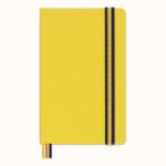 Moleskine Notizbuch - K-Way, Liniert, Fester Einband Nylon, Gelb