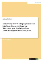 Einführung eines Grafikprogramms zur künftigen Eigenerstellung von Werbeanzeigen. Am Beispiel des Versicherungsmaklers Exemplario