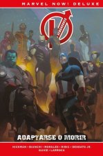 Reedición marvel now! los vengadores de jonathan hickman 5. adaptarse o morir