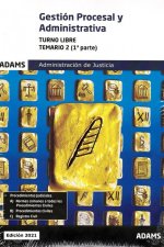 Gestión procesal y administrativa, turno libre, temario 2