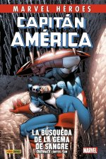 Marvel héroes 104 capitán américa de mark gruenwald. en busca de la gema de sangre