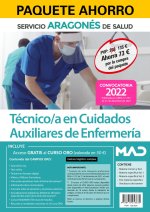 Paquete Ahorro Técnico/a en Cuidados Auxiliares de Enfermería del Servicio Aragonés de Salud
