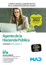 Agente de la Hacienda Pública. Cuerpo General Administrativo de la Administración del Estado. Temario volumen 3. Ministerio de Hacienda