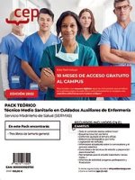Pack teórico. Técnico Medio Sanitario en Cuidados Auxiliares de Enfermería. Servicio Madrile?o de Salud (SERMAS)