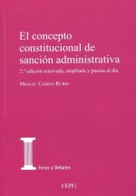 El concepto constitucional de sanción administrativa