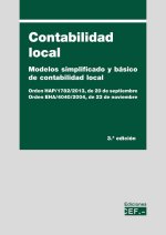 Contabilidad local. Modelo simplificado y básico de contabilidad local