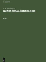 Quartärpaläontologie, Band 7, Quartärpaläontologie Band 7