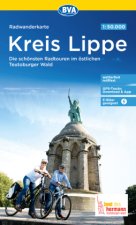 Radwanderkarte BVA Kreis Lippe Die schönsten Radtouren im östlichen Teutoburger Wald 1:50.000, reiß- und wetterfest, GPS-Tracks Download & App, E-Bike