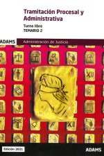 Tramitación procesal y administrativa : turno libre : temario 2