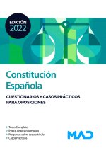 Constitución Espa?ola : Cuestionarios y casos prácticos para oposiciones
