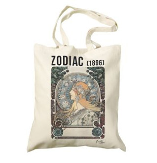 Plátěná taška Alfons Mucha - Zodiac