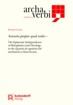 Scientia propter quid nobis -