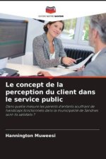 Le concept de la perception du client dans le service public