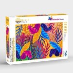 Brain Tree - Colorful Plant 1000 Piece Puzzle for Adults: With Droplet Technology for Anti Glare & Soft Touch