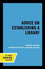 Advice on Establishing a Library