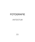 Fotografie Antidotum - Ein Gegengift zu unmenschlichen Zeiten