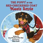 Puppy in the Red-Checkered Coat