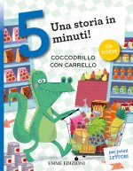Coccodrillo con carrello. Stampatello maiuscolo