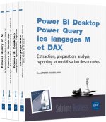 POWER BI DESKTOP, POWER QUERY, LES LANGAGES M ET DAX - COFFRET DE 4 LIVRES : EXTRACTION, PREPARATION