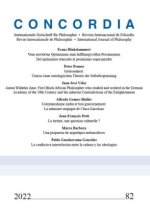 Concordia - Internationale Zeitschrift für Philosophie 82