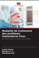 Modalité de traitement des proth?ses implantaires fixes
