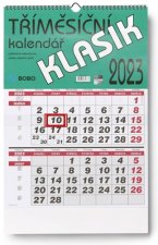 Tříměsíční Klasik 2023 - nástěnný kalendář
