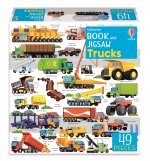 USBORNE BOOK AND JIGSAW TRUCKS