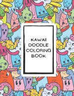 Kawaii Doodle Coloring Book for Tweens