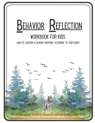 Behavior Reflection Workbook for Kids