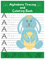 Alphabet Tracing and Coloring book