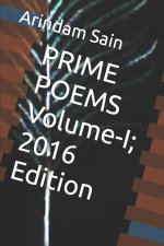 PRIME POEMS Volume-I; 2016 Edition