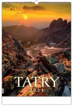 Tatry 2023 - nástenný kalendár