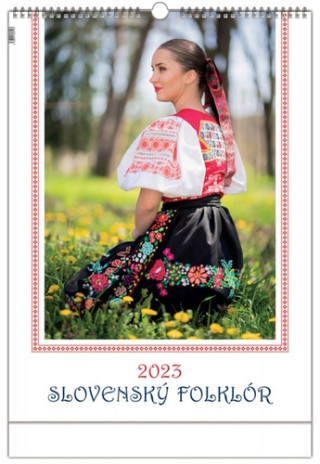 Slovenský folklór 2023 - nástenný kalendár
