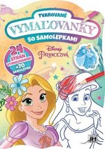 Tvarované vymaľovanky/ Princezné