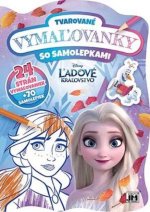 Tvarované vymaľovanky/ Ľadové kráľovstvo