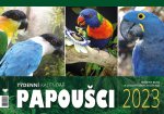 Papoušci týdenní stolní kalendář 2023